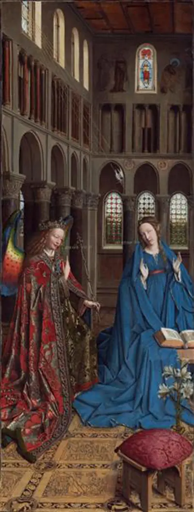 The Annunciation (1435) Jan van Eyck